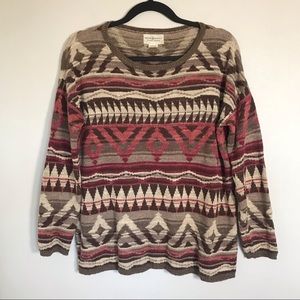 Denim & Supply Ralph Lauren Multicolor Patterned Sweater